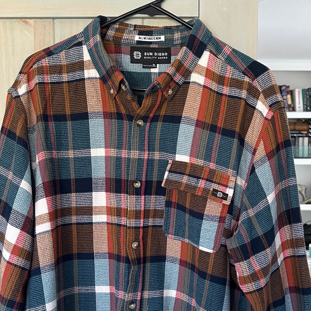 Men's Multicolor Plaid Shirt